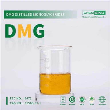 Ingredientes Alimentares Nº CAS 26545-74-4 Monoglicerídeo Destilado Líquido DMG Líquido