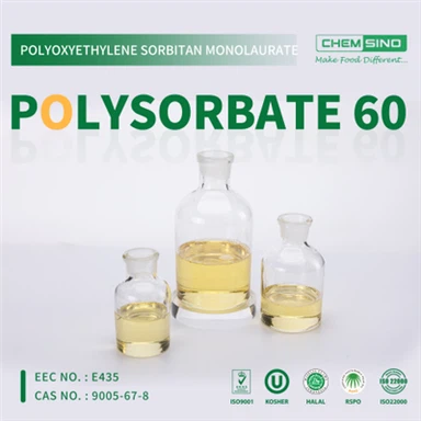 Para Sorvete Polissorbato Tween 60 Pó T60 - A CAS No.9005-65-6