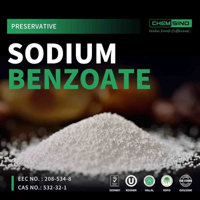 Condimentos e molhos para inibição microbiana CAS NO.532-32-1