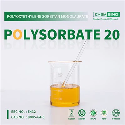 Emulsificante polissorbato 20 para uso em cosméticos para venda