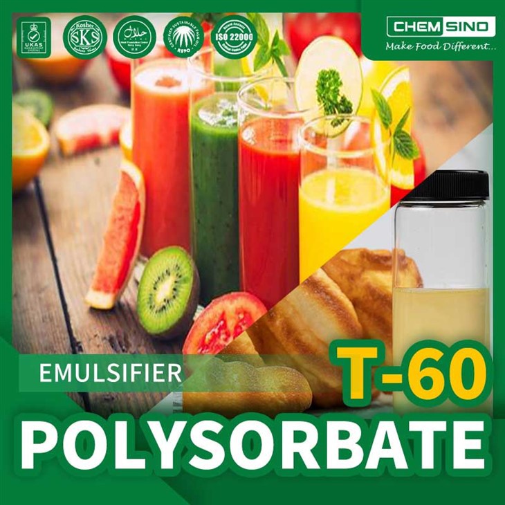 Melhorador de pão de qualidade alimentar Tween 60 para venda