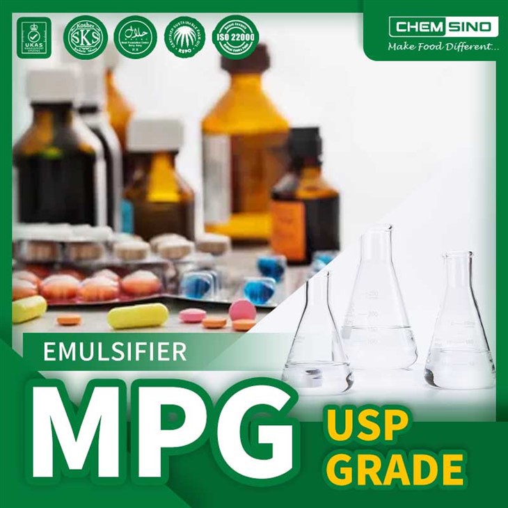 Grau MPG USP para uso farmacêutico e de cuidados pessoais