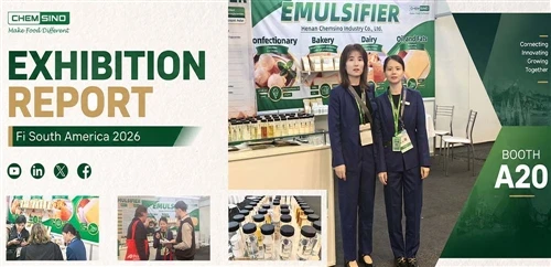 CHEMSINO conclui com sucesso Food Ingredients South America 2026