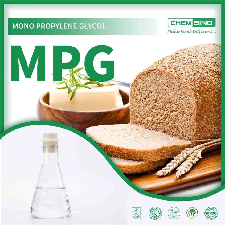 Usos de propileno de glicol a granel em alimentos E1520