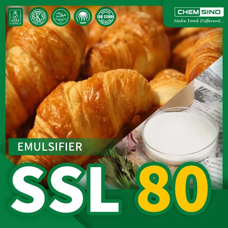 Emulsificante E481 Estearoil Lactilato de Sódio (SSL) CAS NO. 18200-72-1