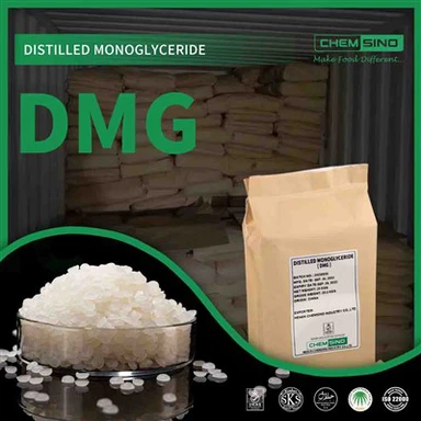 Emulsificantes de alimentos fabricados na China Nº CAS 31566-31-1 DMG Tablets
