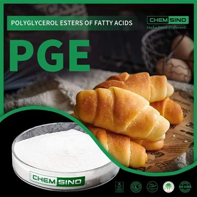Cozinhar com ésteres de policerol de ácidos graxos PGE em pó CAS NO.67784-82-1