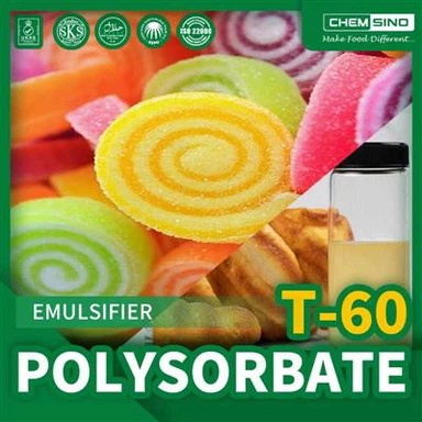 Emulsione óleos essenciais com polissorbato 60 para produtos de aromaterapia seguros e eficazes CAS NO.9005-67-8