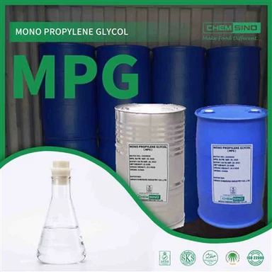 MPG Propilenoglicol: um conservante seguro e eficaz para itens de qualidade alimentar