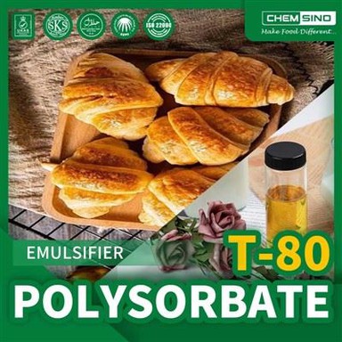 A ciência por trás do uso de monooleato de polioxietileno sorbitano na emulsificação de alimentos CAS NO.9005-65-6