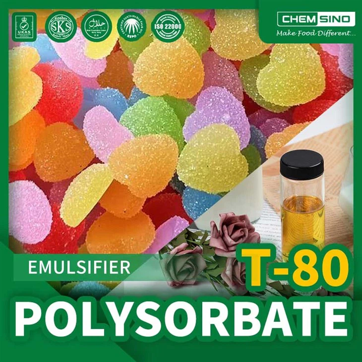 Os benefícios do uso de polissorbatos líquidos como emulsificantes em produtos farmacêuticos CAS NO.9005-65-6