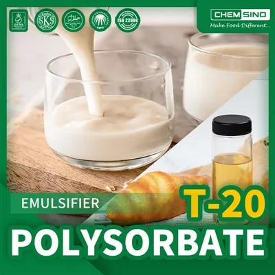 Polissorbato 20 de qualidade alimentar a preço competitivo